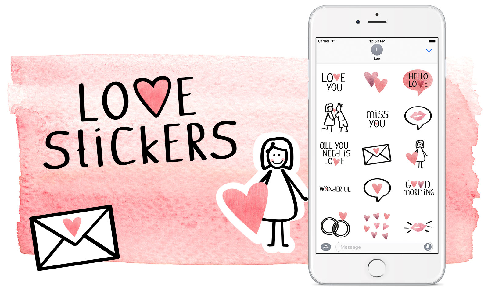 Love Sticker App